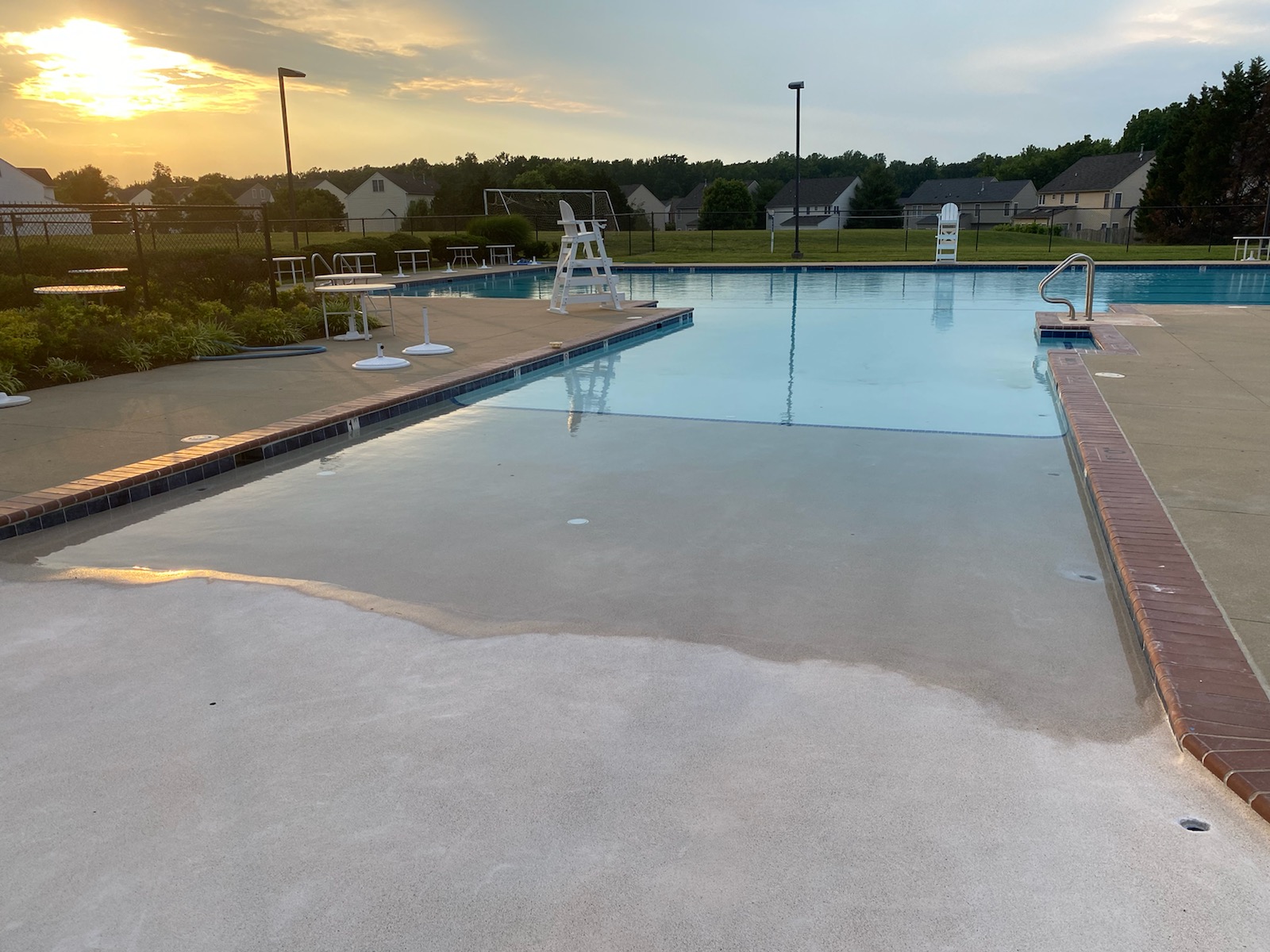 beautiful community pool
